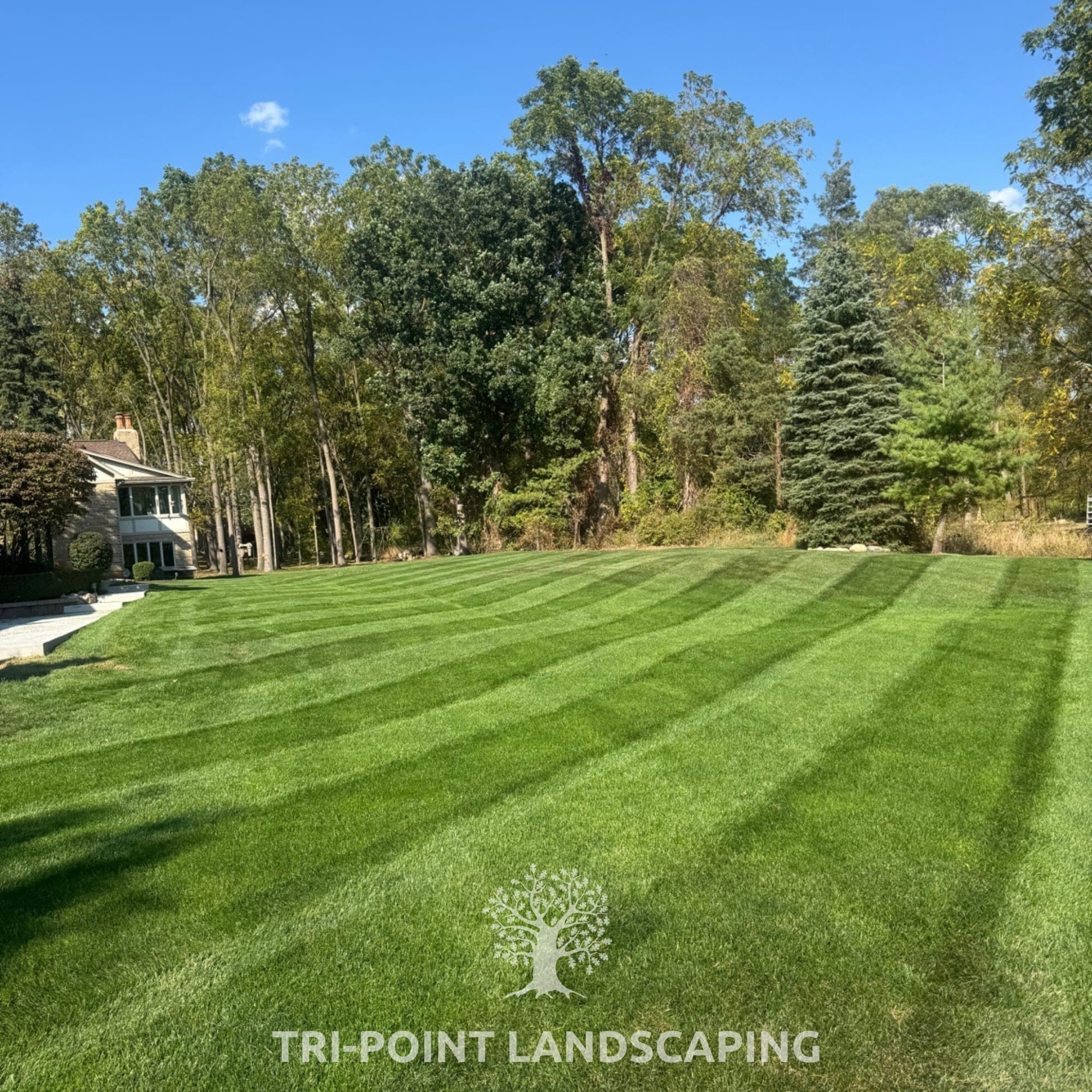 Lawn Maintenance in Macomb County Michigan by Tri-Point Landscaping